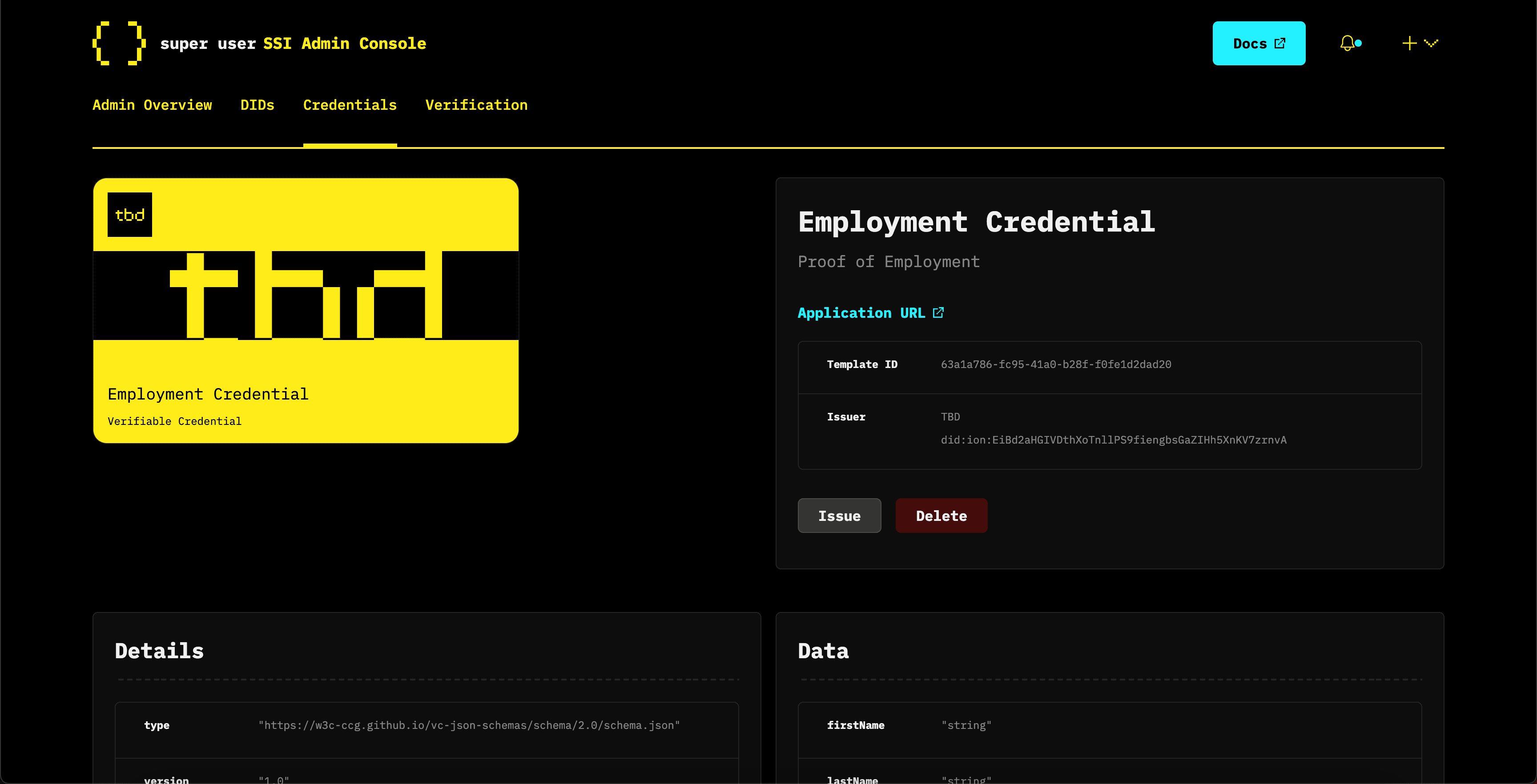Employment Credential